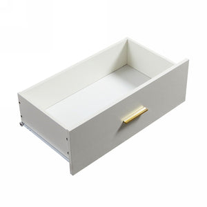 Modern Drawer Dresser For Bedroom, Ample Storage Wide Chest Of Drawers