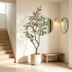 7FT Artificial Bougainvillea Tree with Realistic