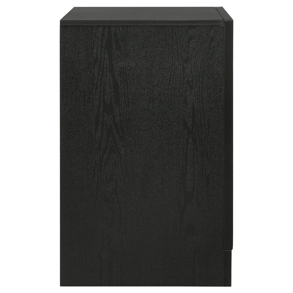 Transitional 2 Drawer Nightstand With Hidden Jewelry Tray