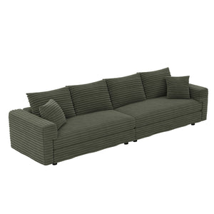 Modern Comfy Upholstered Sofa Cloud Couch & Deep Seat Couches
