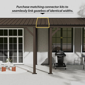 Gazebo Connector Kit for 10ft Wall Mounted Gazebos