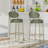 29'' H Seat Height Upholstered Bar Stools Set of 2