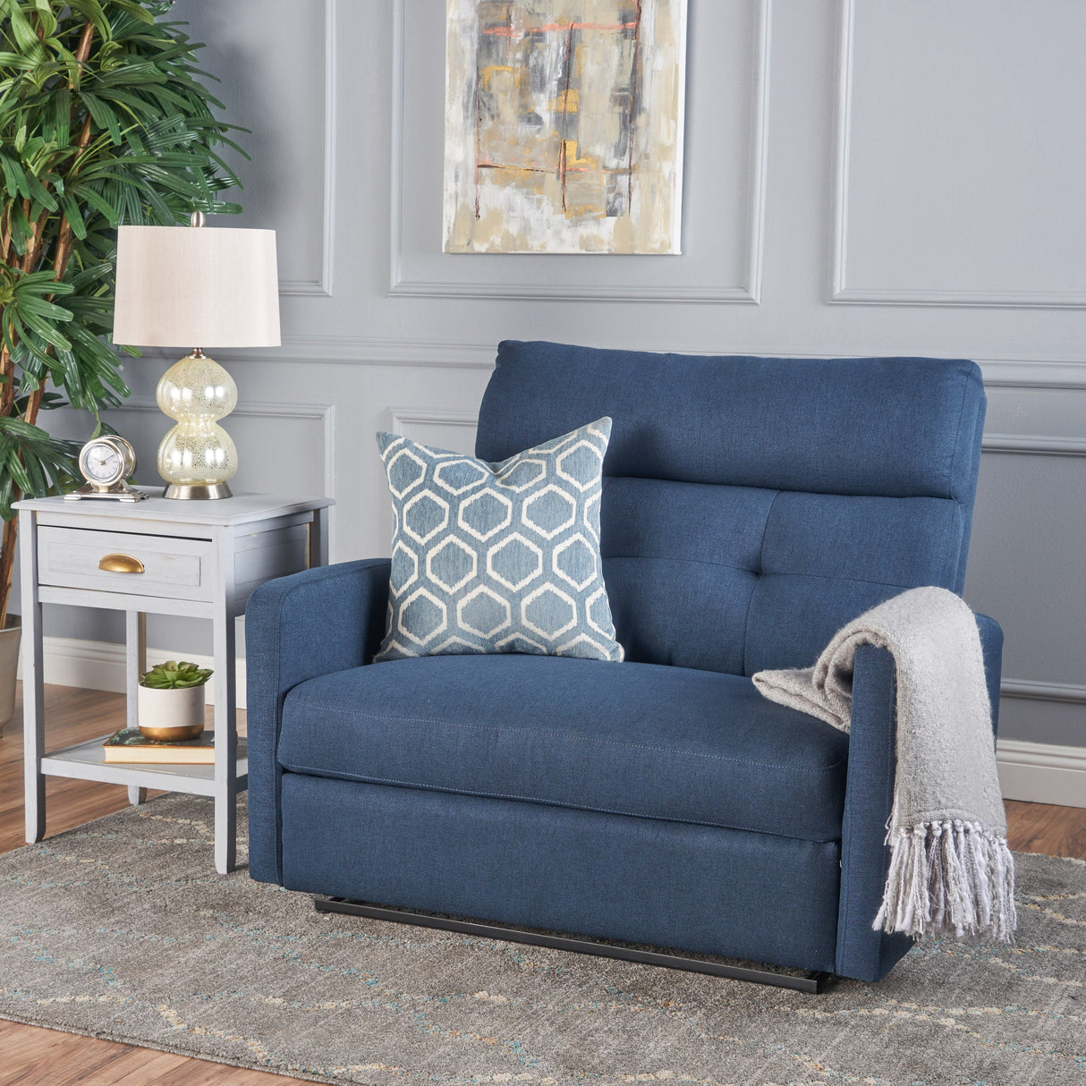 Reclining Loveseat - Leather Double Recliner Sofa