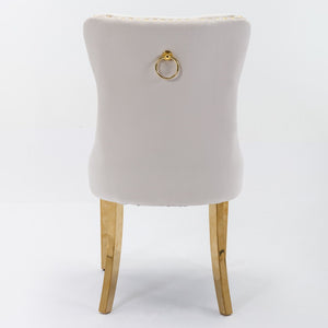 Nikki - Modern, High-End Tufted Dining Chair (Set of 2)