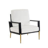 Modern Armchair With Solid Wood Frame