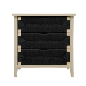 3 Drawer Buffet Sideboard With Adjustable Shelves, Natural