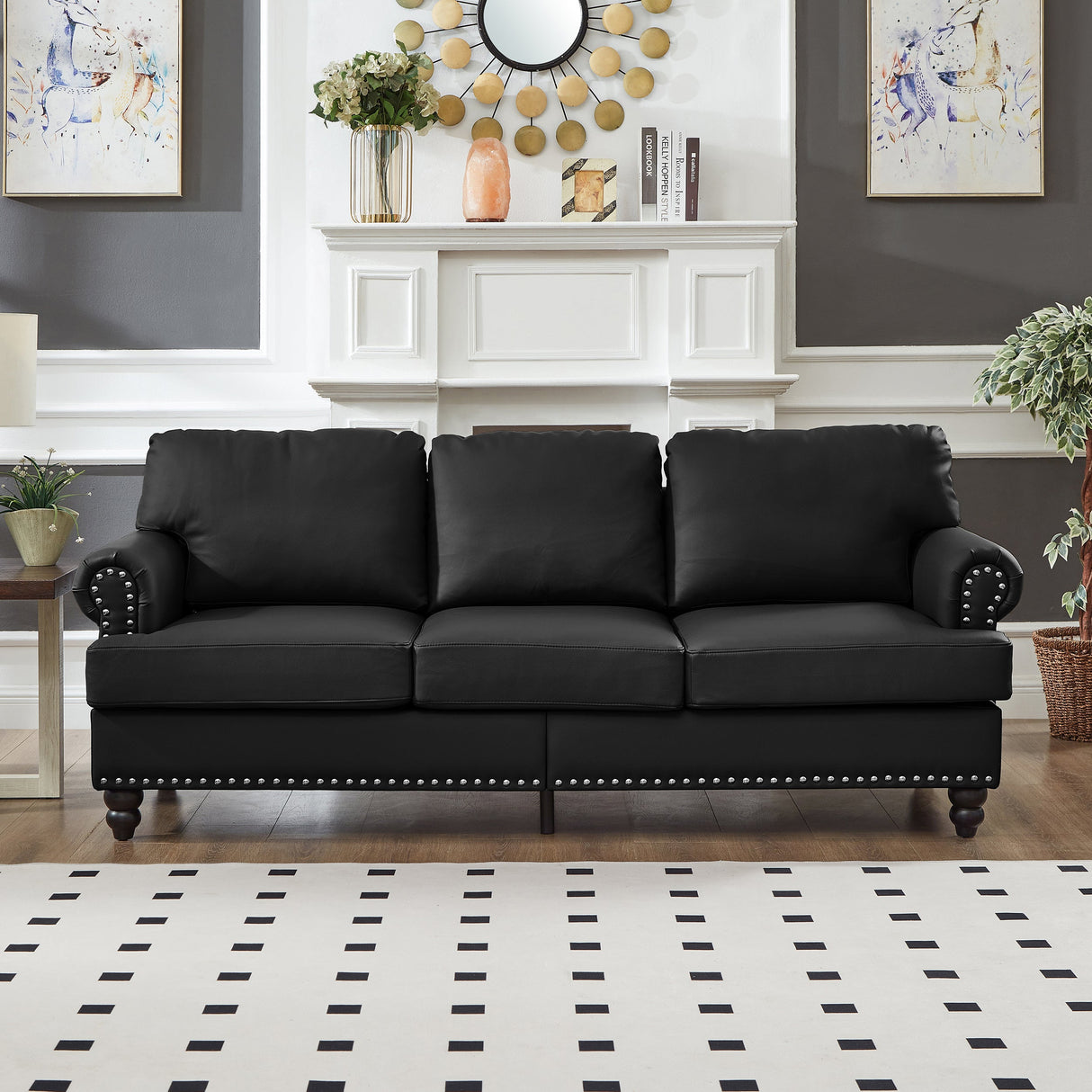 83" Modern Classic Design Living Room Sofa