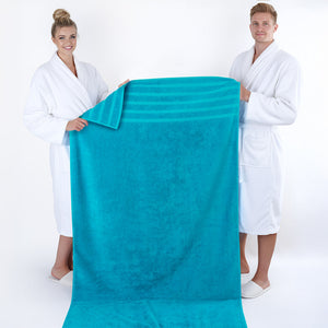 American Soft Linen 35x70 Inch Jumbo Bath Sheet Set of 2 – Extra Large 100% Cotton Turkish Bath Towels
