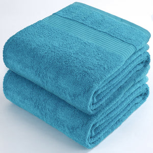 American Soft Linen Bekos 35x70 Inch Jumbo Bath Sheet Set of 2 – Extra Large 100% Cotton Turkish Bath Towels