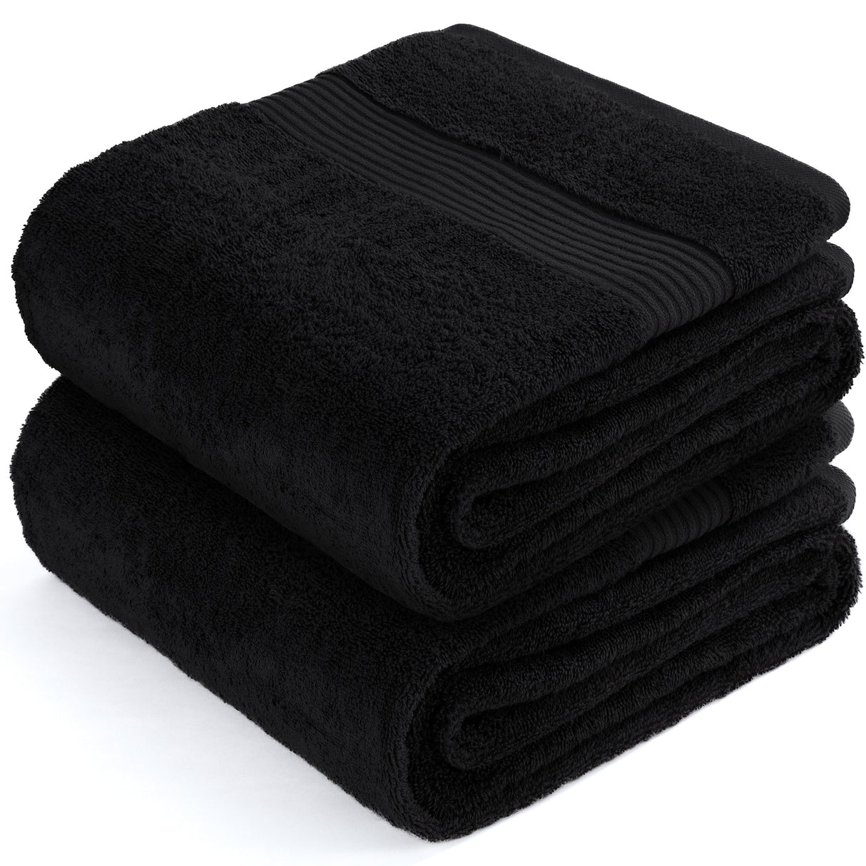 American Soft Linen Bekos 35x70 Inch Jumbo Bath Sheet Set of 2 – Extra Large 100% Cotton Turkish Bath Towels