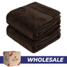 American Soft Linen Bekos 35x70 Inch Jumbo Bath Sheet Set of 2, Wholesale 100% Cotton Turkish Towel Set