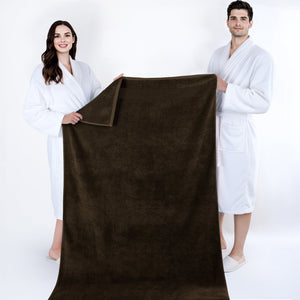 American Soft Linen Bekos 35x70 Inch Jumbo Bath Sheet Set of 2 – Extra Large 100% Cotton Turkish Bath Towels
