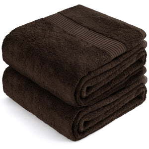 American Soft Linen Bekos 35x70 Inch Jumbo Bath Sheet Set of 2 – Extra Large 100% Cotton Turkish Bath Towels