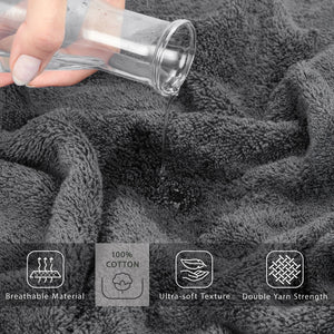American Soft Linen Bekos 35x70 Inch Jumbo Bath Sheet Set of 2 – Extra Large 100% Cotton Turkish Bath Towels