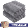 American Soft Linen Bekos 35x70 Inch Jumbo Bath Sheet Set of 2, Wholesale 100% Cotton Turkish Towel Set