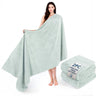 American Soft Linen Bekos 35x70 Inch Jumbo Bath Sheet Set of 2 – Extra Large 100% Cotton Turkish Bath Towels