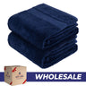 American Soft Linen Bekos 35x70 Inch Jumbo Bath Sheet Set of 2, Wholesale 100% Cotton Turkish Towel Set