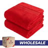 American Soft Linen Bekos 35x70 Inch Jumbo Bath Sheet Set of 2, Wholesale 100% Cotton Turkish Towel Set