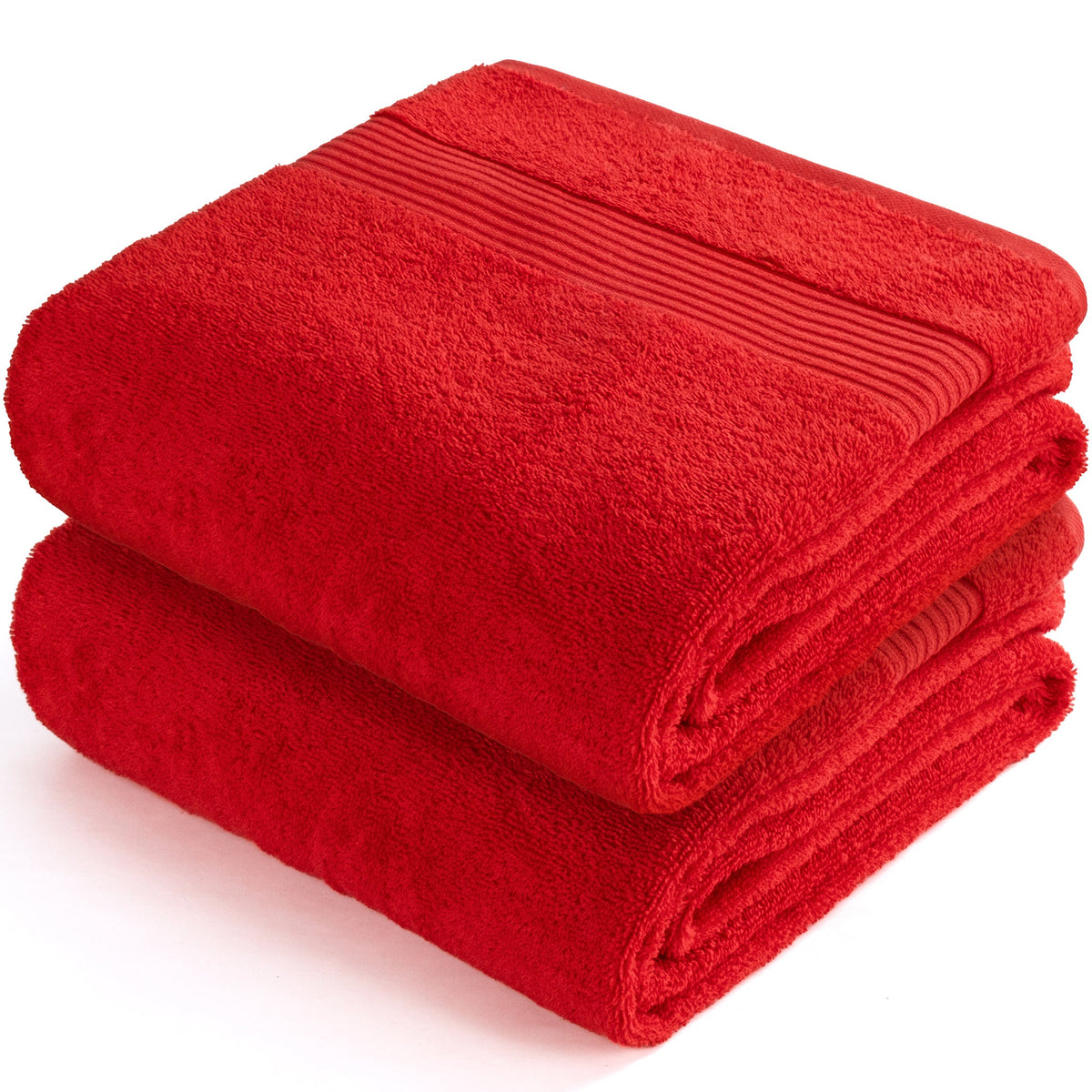 American Soft Linen Bekos 35x70 Inch Jumbo Bath Sheet Set of 2 – Extra Large 100% Cotton Turkish Bath Towels