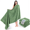 American Soft Linen Bekos 35x70 Inch Jumbo Bath Sheet Set of 2 – Extra Large 100% Cotton Turkish Bath Towels