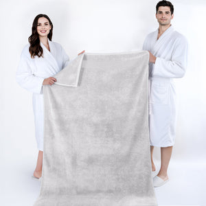 American Soft Linen Bekos 35x70 Inch Jumbo Bath Sheet Set of 2 – Extra Large 100% Cotton Turkish Bath Towels