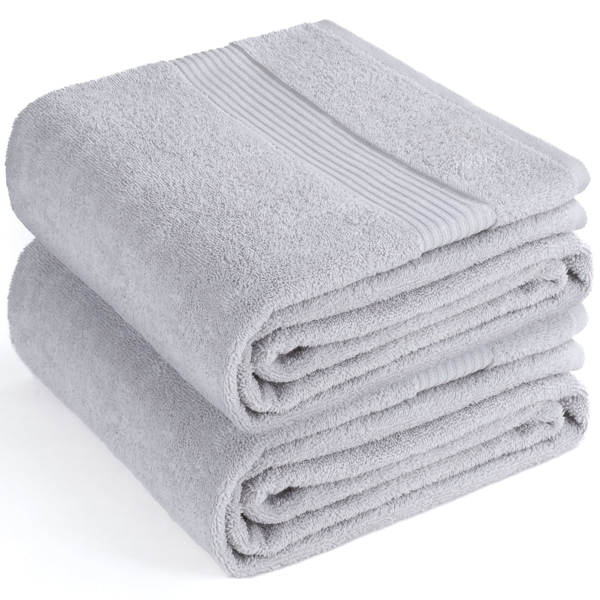 American Soft Linen Bekos 35x70 Inch Jumbo Bath Sheet Set of 2 – Extra Large 100% Cotton Turkish Bath Towels