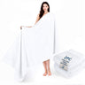 American Soft Linen Bekos 35x70 Inch Jumbo Bath Sheet Set of 2 – Extra Large 100% Cotton Turkish Bath Towels