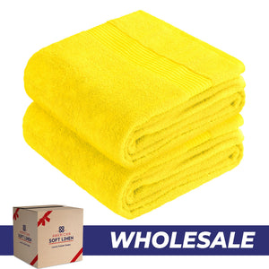 American Soft Linen Bekos 35x70 Inch Jumbo Bath Sheet Set of 2, Wholesale 100% Cotton Turkish Towel Set
