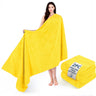 American Soft Linen Bekos 35x70 Inch Jumbo Bath Sheet Set of 2 – Extra Large 100% Cotton Turkish Bath Towels