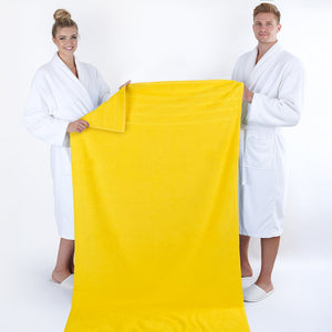 American Soft Linen 35x70 Inch Jumbo Bath Sheet Set of 2 – Extra Large 100% Cotton Turkish Bath Towels
