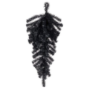 36" Teardrop Swag, 90 Tips: Black