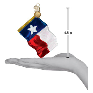Texas State Flag Christmas Ornament by Old World Christmas