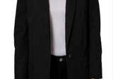 Zadig & Voltaire Women's Noir Stretch Cotton Blazer Size 4 US