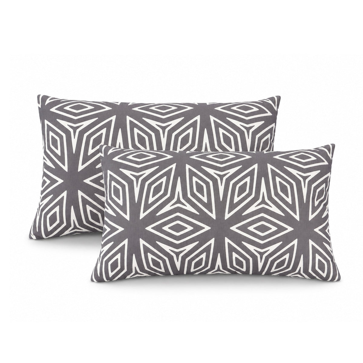 2 Pack Outdoor Lumbar Pillow Covers