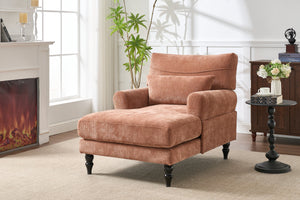 Modern Chaise Lounge Upholstered Indoor Recliner Sofa
