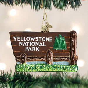 Yellowstone National Park Collectible Ornament by Old World Christmas