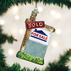 Realty Sign Ornament by Old World Christmas