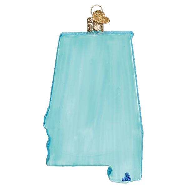 State of Alabama Ornament