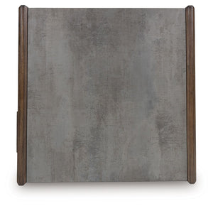 Kallenny - Square Cocktail Table - Brown / Gray