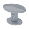 Stacked Cobblestone End Table