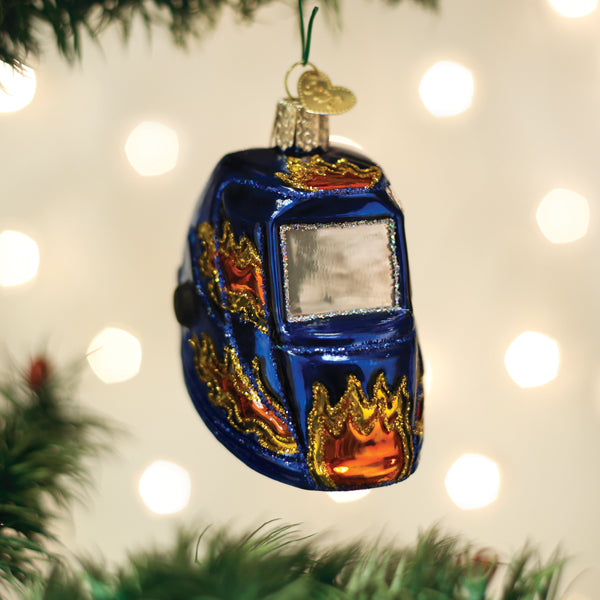 Welding Helmet Ornament by Old World Christmas