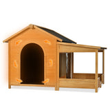 60.2' Large Outdoor Dog House with Insulated Liner for Winter