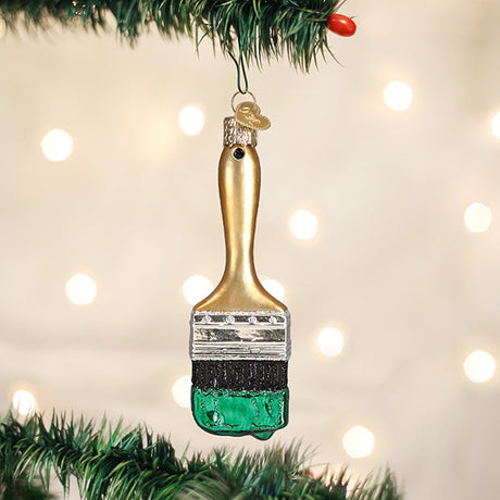 Green-Paint-Brush-Ornament-Christmas-Ornaments