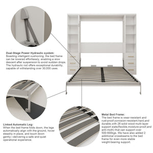 Folding Vertical Murphy Wall Bed