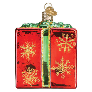 Christmas Gift Box Ornament by Old World Christmas