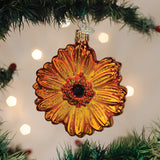 Sunset Gerbera Daisy Ornament by Old World Christmas