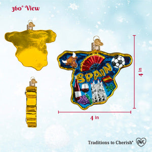Wonders Of Spain Ornament
