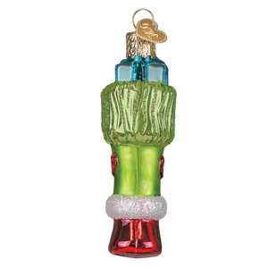 Green Mischief Stocking Ornament