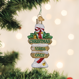Jolly Junction Post Ornament