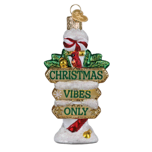 Jolly Junction Post Ornament